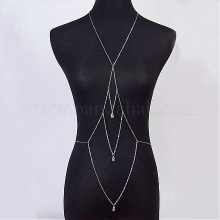 Körper Halskette für sexy Frauen NJEW-C00003-1