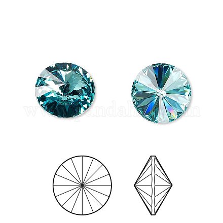 Cabujones de Diamante de imitación cristal austriaco X-1122-SS47-F263-1