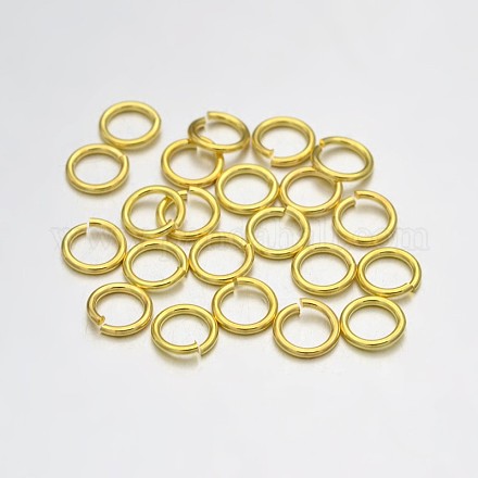 Latón anillos del salto abierto X-KK-E647-17G-3mm-1