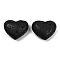 Heart Natural Lava Rock Palm Stones, Anxiety Healing Pocket Thumb Stone, 24.5x30~31x17mm
