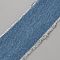 Polyester Lace Trim Ribbon, Clothes Sewing, Steel Blue, 1-5/8 inch(40mm), about 5.47 Yards(5m)/Roll