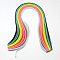 160Strips 22 Colors 10MM Wide Quilling Paper Strips, 15 inch long Mixed Color Strips