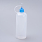 120ml Plastic Glue Bottles, with Steel Pin, Dodger Blue, 14.5x4.2cm, Capacity: 120ml(4.06 fl. oz)