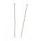 Tarnish Resistant 304 Stainless Steel Flat Head Pins, Stainless Steel Color, 50x0.7mm, Head: 1.8mm
