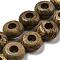 Natural Picture Jasper Beads Strands, Rondelle, 10~10.5x4~4.5mm, Hole: 1.2mm, about 20pcs/strand, 7.95''(20.2cm)
