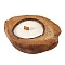 Coconut Shell Candle Holder, Scented Candle, Sienna, 18x18cm