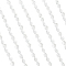 Polyester Lace Ribbon, with Plastic Pearl, White, 3/8~1/2 inch(11~13mm)
