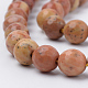 Chapelets de perles en pierre en bois naturel G-Q462-105-10mm-3