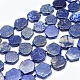 Filo di Perle lapis lazuli naturali  G-O170-04-1