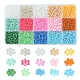 180g perles de rocaille en verre 15 couleurs SEED-FS0001-11-1