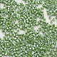 TOHO日本のシードビーズ  11/0  130)カット六角形  （不透明な光沢のあるミントグリーン2x2個  0.6mm  穴：44000mm  約[1]個/ポンド SEED-K007-2mm-130-2