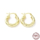 925 Sterling Silver Hoop Earrings EJEW-K258-12G-1