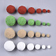 DIY-Puppe Handwerk Polyester hochelastische Pompon Ball AJEW-R093-01-D02-2