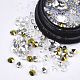 Rhinestone & Undrilled Micro Beads MRMJ-T016-04E-2