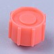 プラスチックストッパー  工業用シリンジバレルチップキャップの分配  レッドオレンジ  12.5x10mm TOOL-WH0103-06C-1