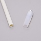 合金底のプラスチックペン  ペン回し用  ホワイト  235x11.5~14.5mm AJEW-WH0239-83D-2