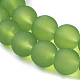 Chapelets de perles en verre transparent GLAA-S031-10mm-34-3