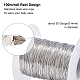 304 Stainless Steel Wire STAS-WH0022-14P-D-2