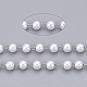 Chaînes en perles d'imitation imitation plastique abs faites main CHS-T003-01P-1