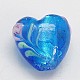 Valentine Geschenke für ihre Ideen handgefertigt Silberfolie Glasperlen FOIL-LHH022-M-2