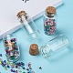 Botellas de vidrio frasco de vidrio X-AJEW-H004-4-5