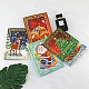 Kits de tarjetas de felicitación de pintura de diamantes con tema navideño diy DIAM-PW0001-183-2