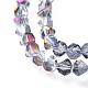 Electroplate Glass Beads Strands EGLA-L016-HP-A05-2