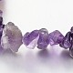 Chips et bracelets extensibles en perles de pierres précieuses naturelles chakra rond BJEW-JB01990-4