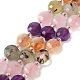 Нити бусин из натурального аметиста G-B153-A12-2