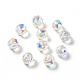 Verre imitation perles de cristal autrichien GLAA-H024-10A-1