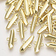 合金リンクコネクター  弾丸の形  ライトゴールド  17x8x3mm  穴：1mm X-PALLOY-N150-42-1