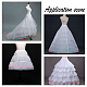 Tela de vestido de novia de costura de deshuesado de plástico DIY-WH0162-09-9