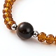 Perles de verre à facettes bracelets extensibles BJEW-JB05887-02-2