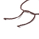 Ensembles de bracelets réglables en fil de nylon pour maman et fille BJEW-JB06528-02-9