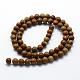 Natural Wood Lace Stone Beads Strands G-I199-17-8mm-4