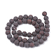 Chapelets de perles en pierre de sang naturelle G-T106-093-3