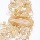 Натуральный цитрин многожильных ожерелья NJEW-G910-11-3