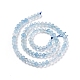 Natürliche Aquamarin Perlen Stränge G-H278-05-3