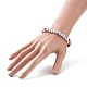 Bracelets extensibles en perles acryliques sur le thème d'halloween BJEW-JB09193-02-3