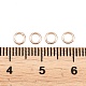 Messing geschlossen Ringe springen&nbsp;KK-D257-01RG-07-3