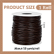 50 Yards Round Leather String Cord 1.5mm WL-BC0001-03A-2