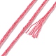 12 かせ 12 色 6 層ポリエステル刺繍糸  クロスステッチの糸  グラデーションカラー  レッド  0.5mm  約8.75ヤード（8m）/かせ  12 かせ/セット OCOR-M009-01B-08-3