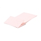 長方形のクラフト紙袋  ハンドルなし  ギフトバッグ  ピンク  13x8x24cm CARB-K002-01B-01-3