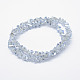 Electroplate Glass Beads Strands EGLA-J143-A-PL01-2