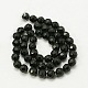 Faceted Glass Round Beads Strands X-GF6mmC27-2
