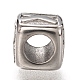 304 perline europei in acciaio inox OPDL-L020-001X-2
