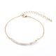 Bracelets de perles de labradorite naturelle pierre de naissance octobre BJEW-JB06092-10-1
