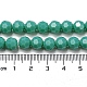 Supports de perles de verre opaques EGLA-A035-P8mm-D13-5