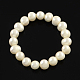 Bracciali di perline perla tratto aggraziato BJEW-Q657-05-1