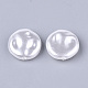 Perles d'imitation en plastique ABS écologiques OACR-T012-14B-2